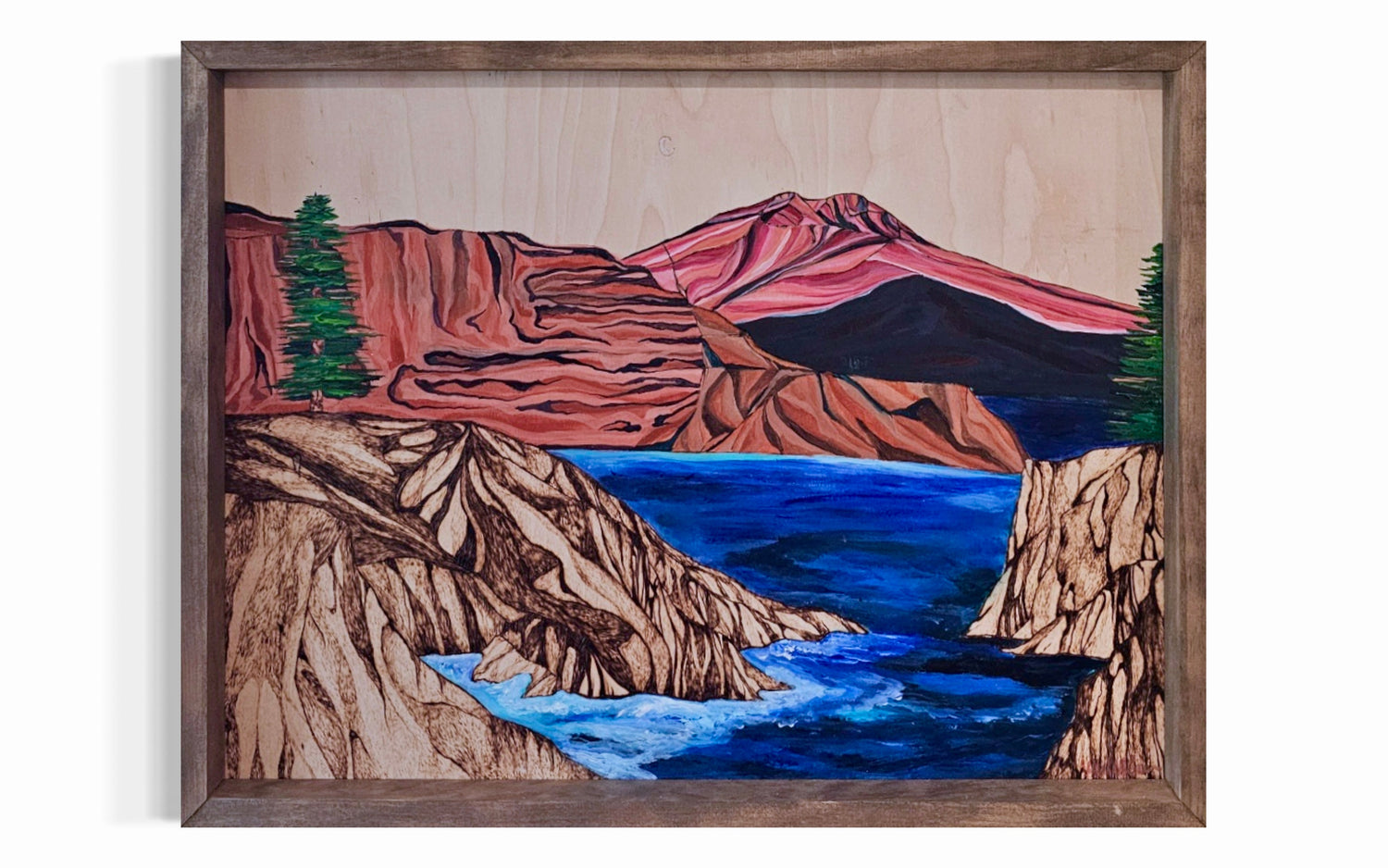 Wood Burned Originals