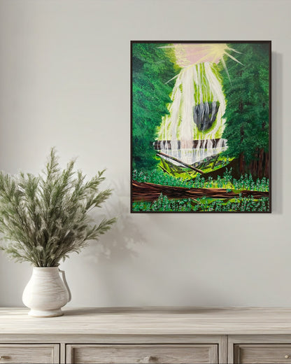 Deep in the Forest Print
