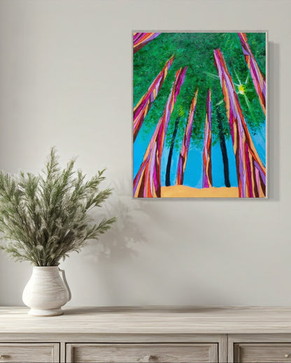 The Redwoods NP Print