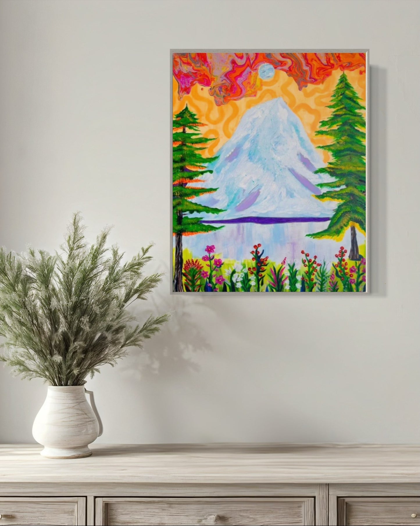 Kathmandu Morning Dew Print