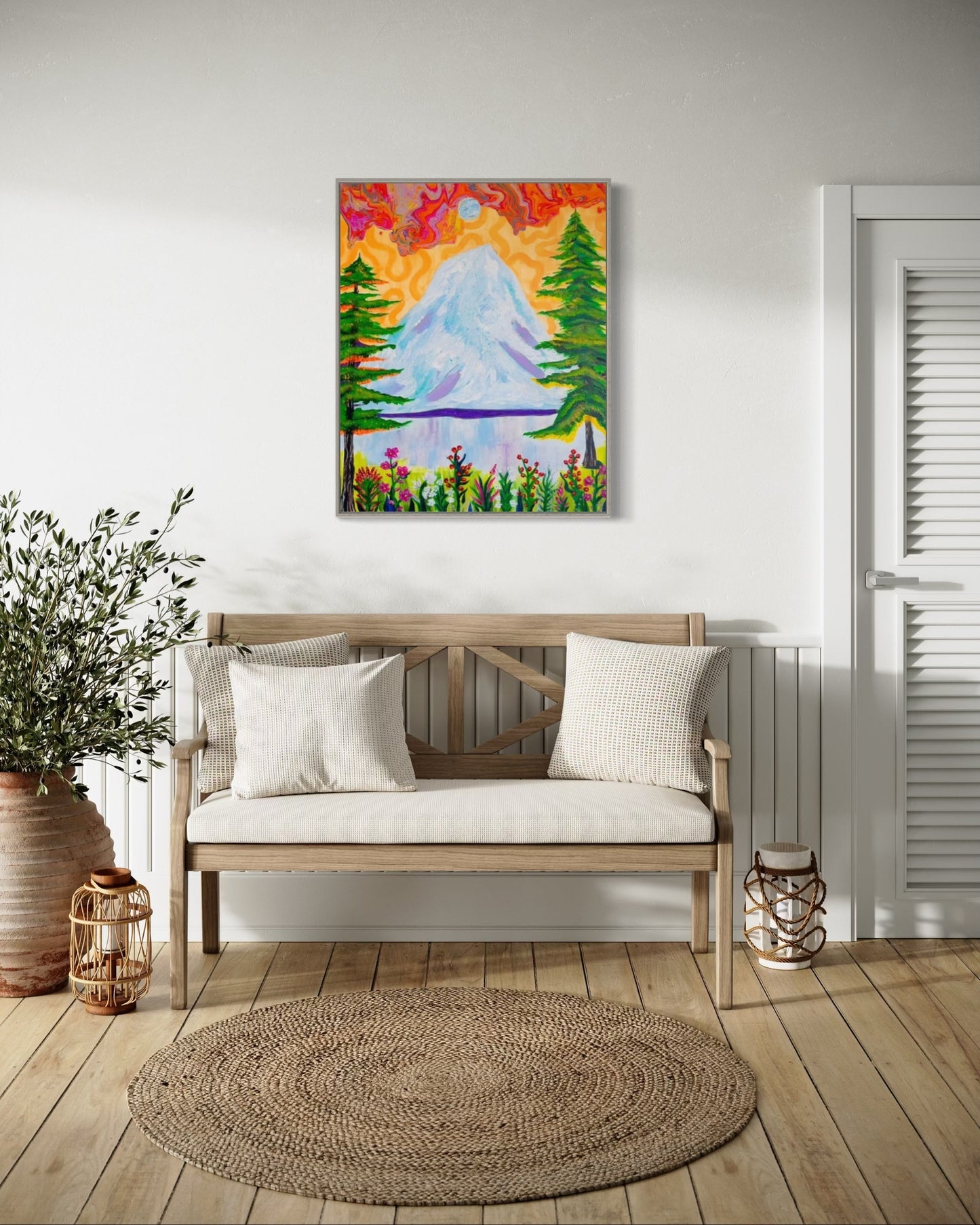 Kathmandu Morning Dew Print