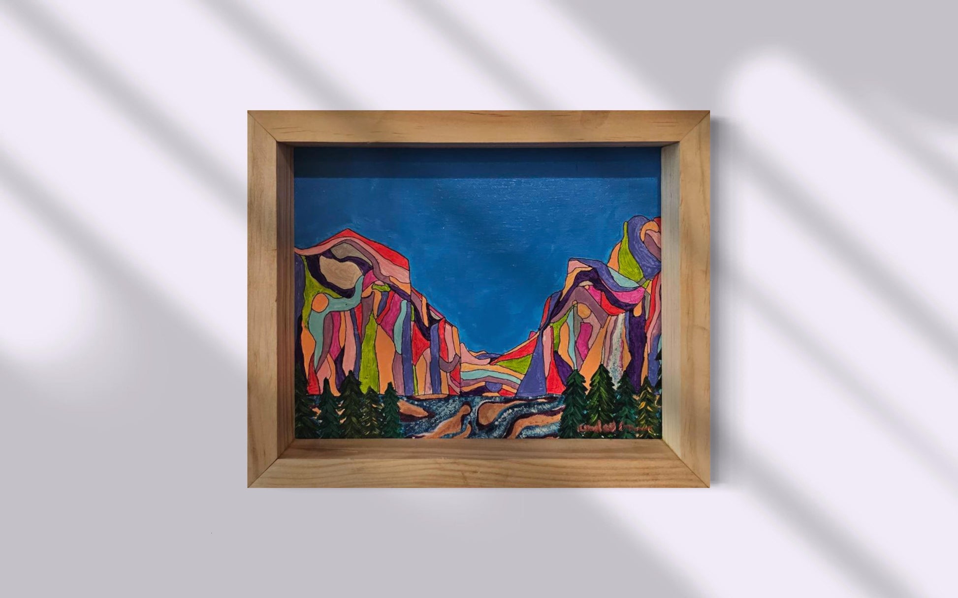 Yosemite Wall art decor painting